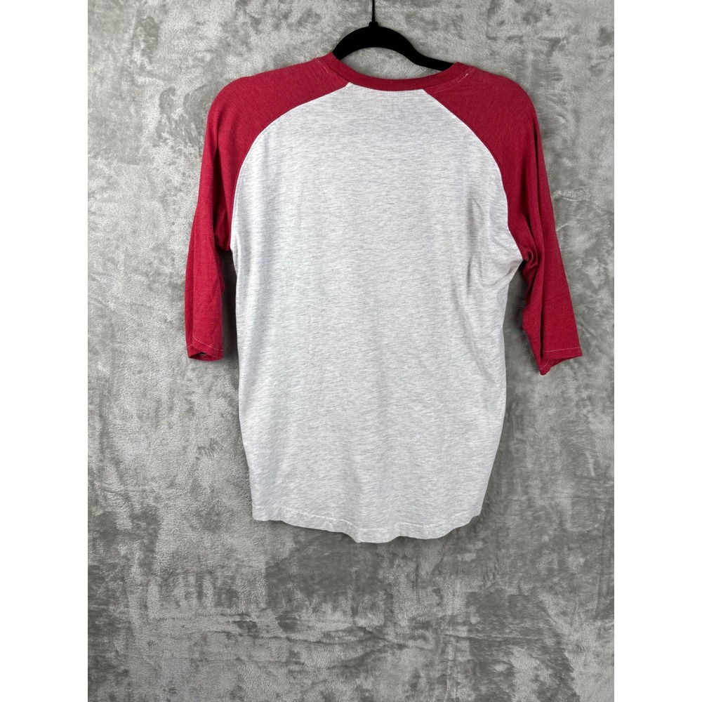 Alabama Crimson Tide‎ Raglan Tee Mens Medium Russell Athletic NCAA College Sport - Picture 8 of 8